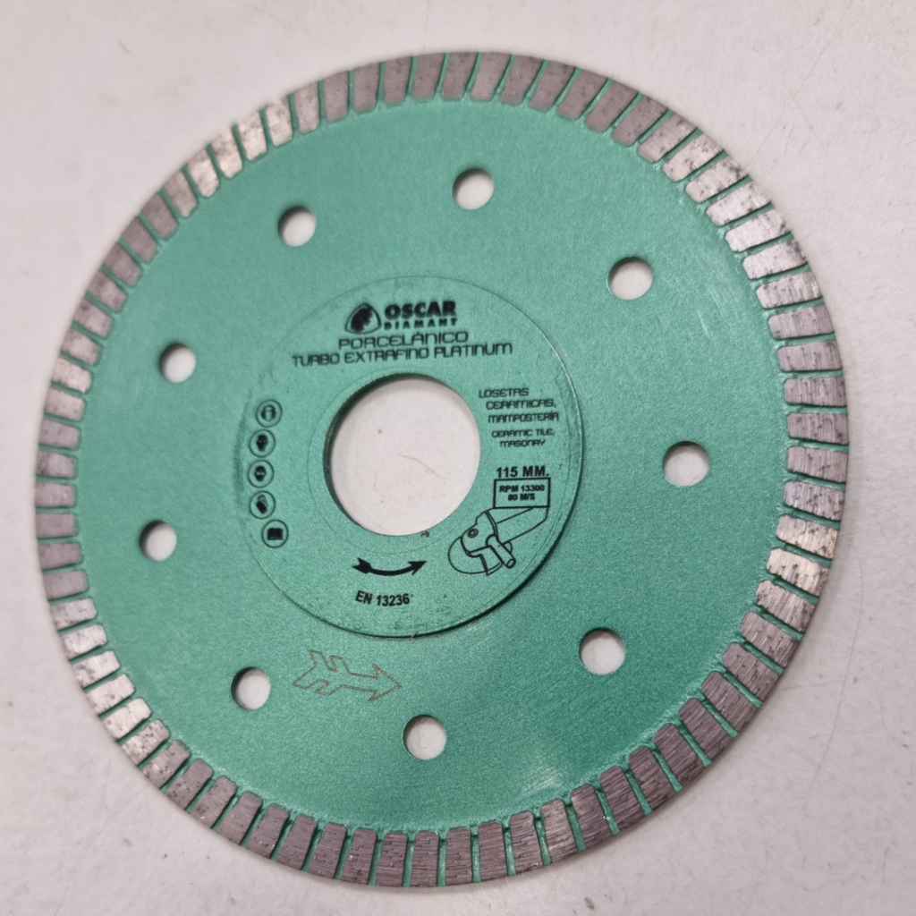 Disco porcelánico h7 125 extrafino